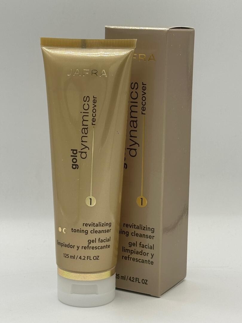 Jafra Gold Dynamics Revitalizing Facial Cleanser 4.2 oz - Toning, Purifying Skin