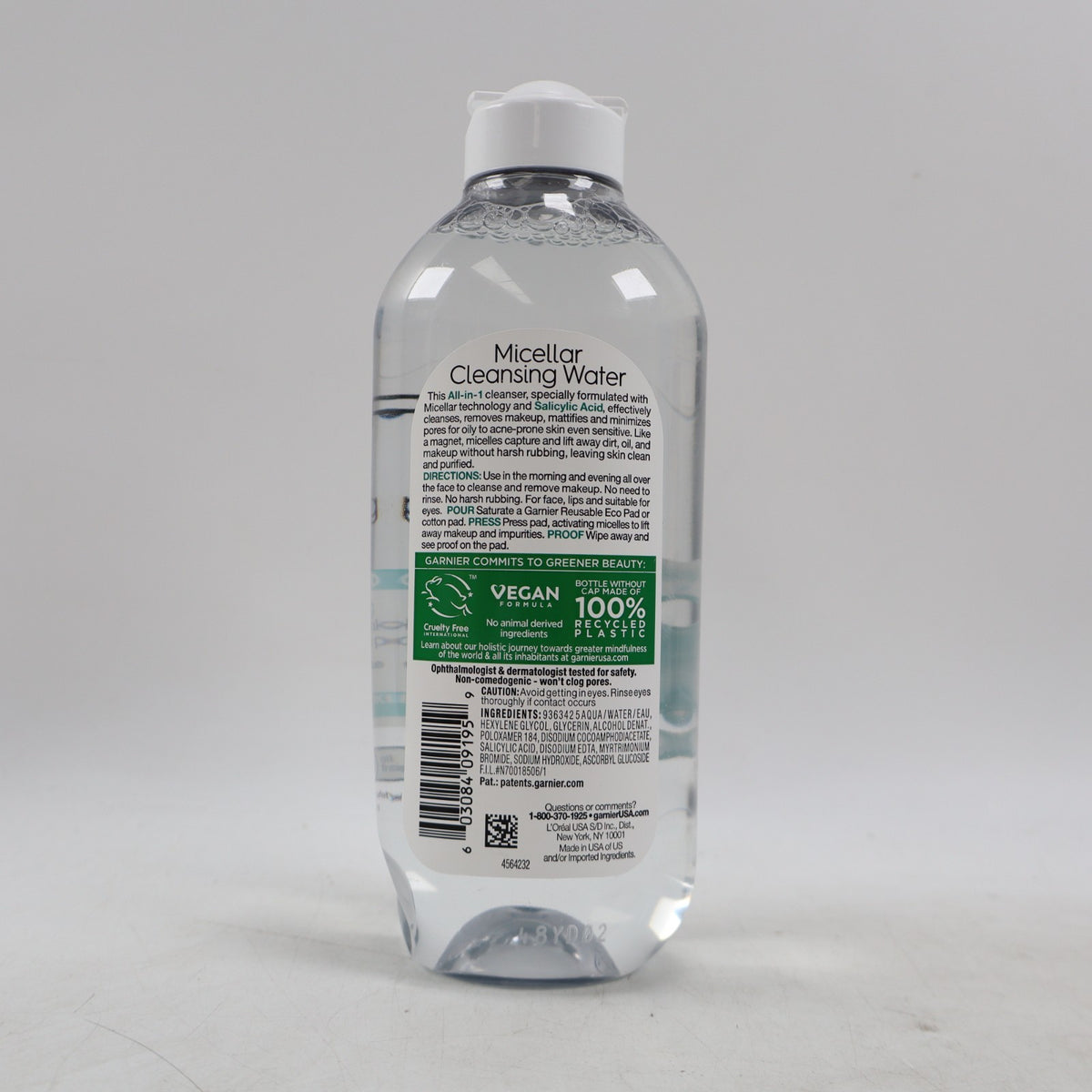 Garnier Micellar Cleansing Water with Salicylic Acid 13.5oz - 2 Pack