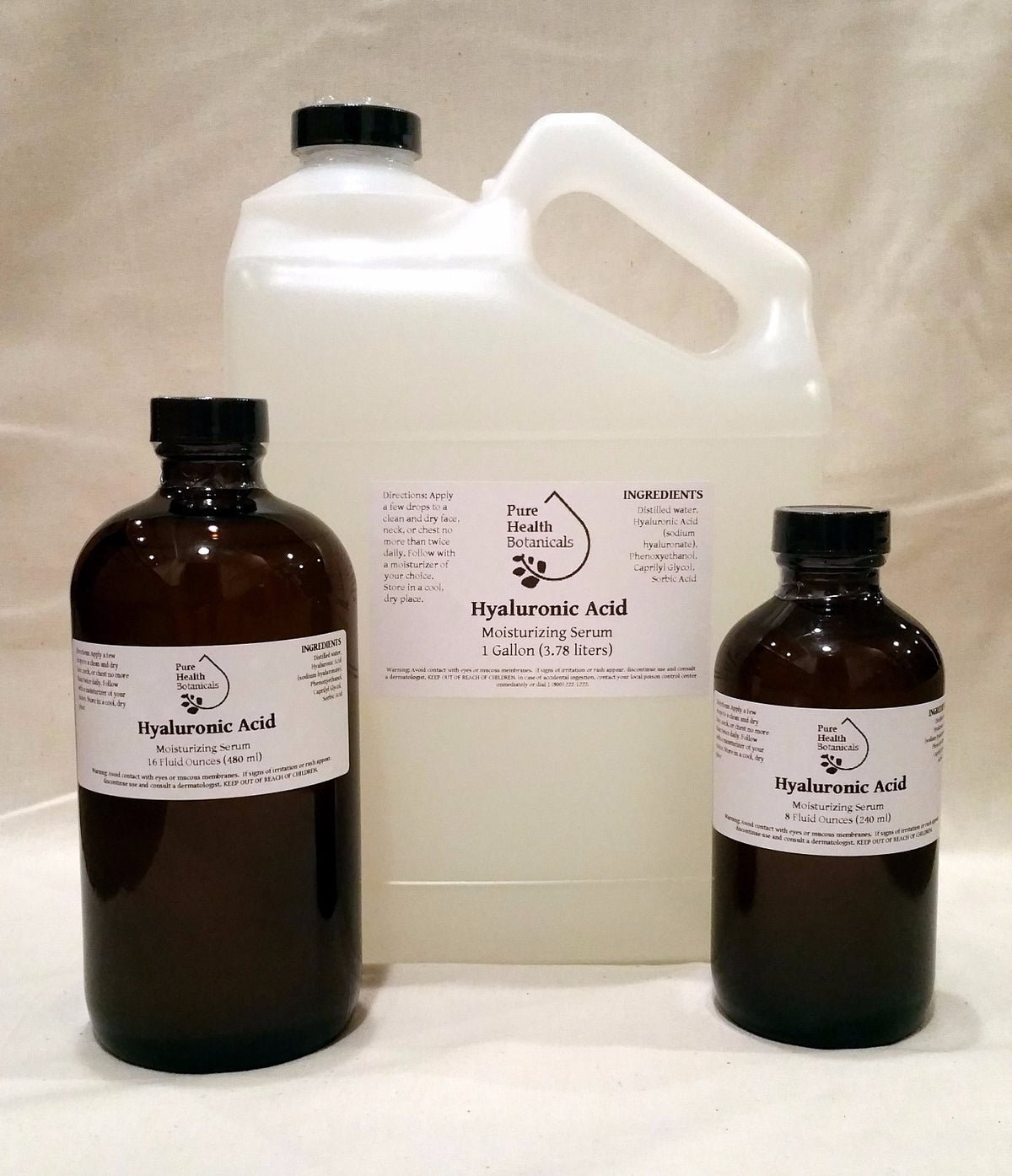 Hyaluronic Acid Hydrating Serum – Bulk Sizes