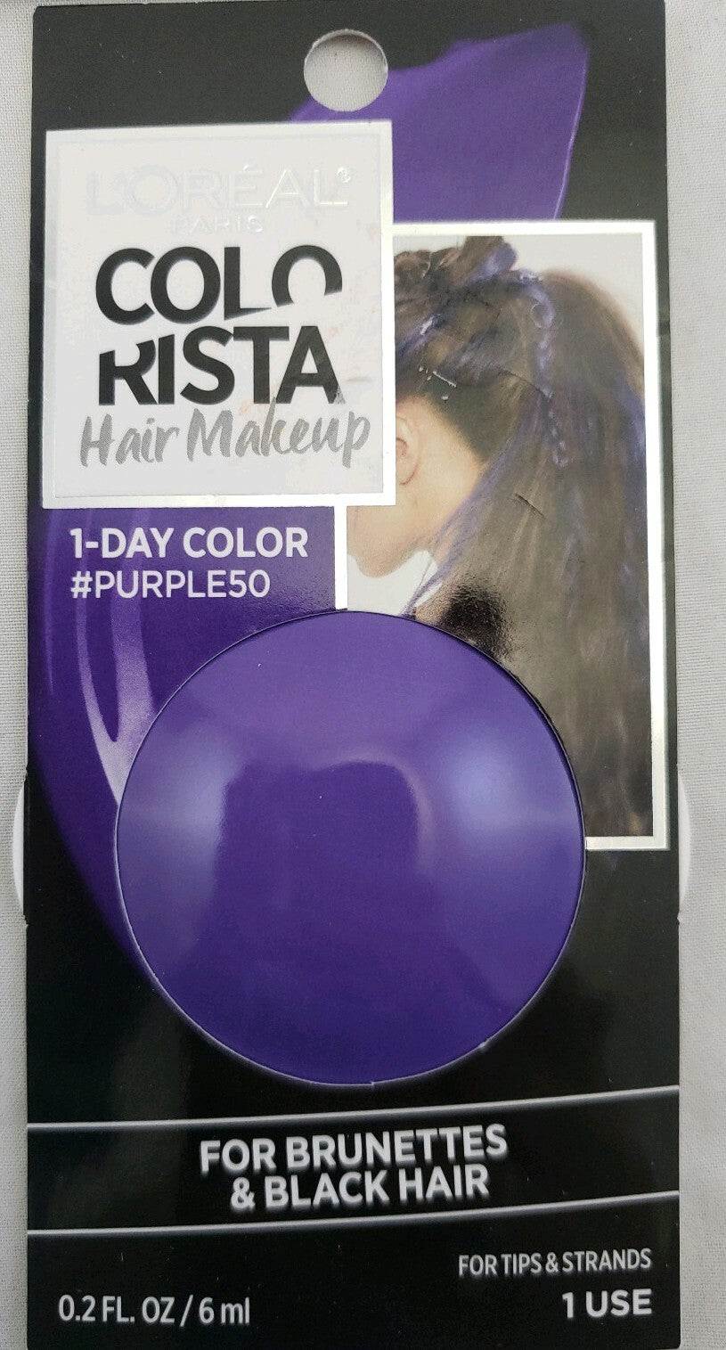 Colorista 1-Day Hair Makeup Purple Lot of 4