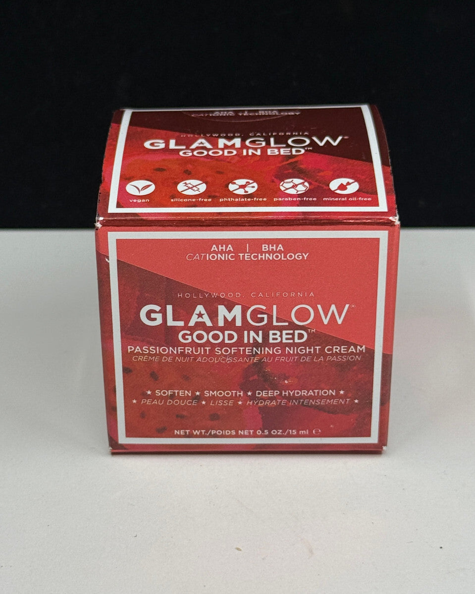 Glamglow Passionfruit Night Cream 0.5 oz Softening Night Moisturizer