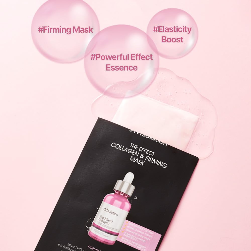 Collagen & Firming Sheet Mask (10 Sheets) - K-Beauty Face Mask