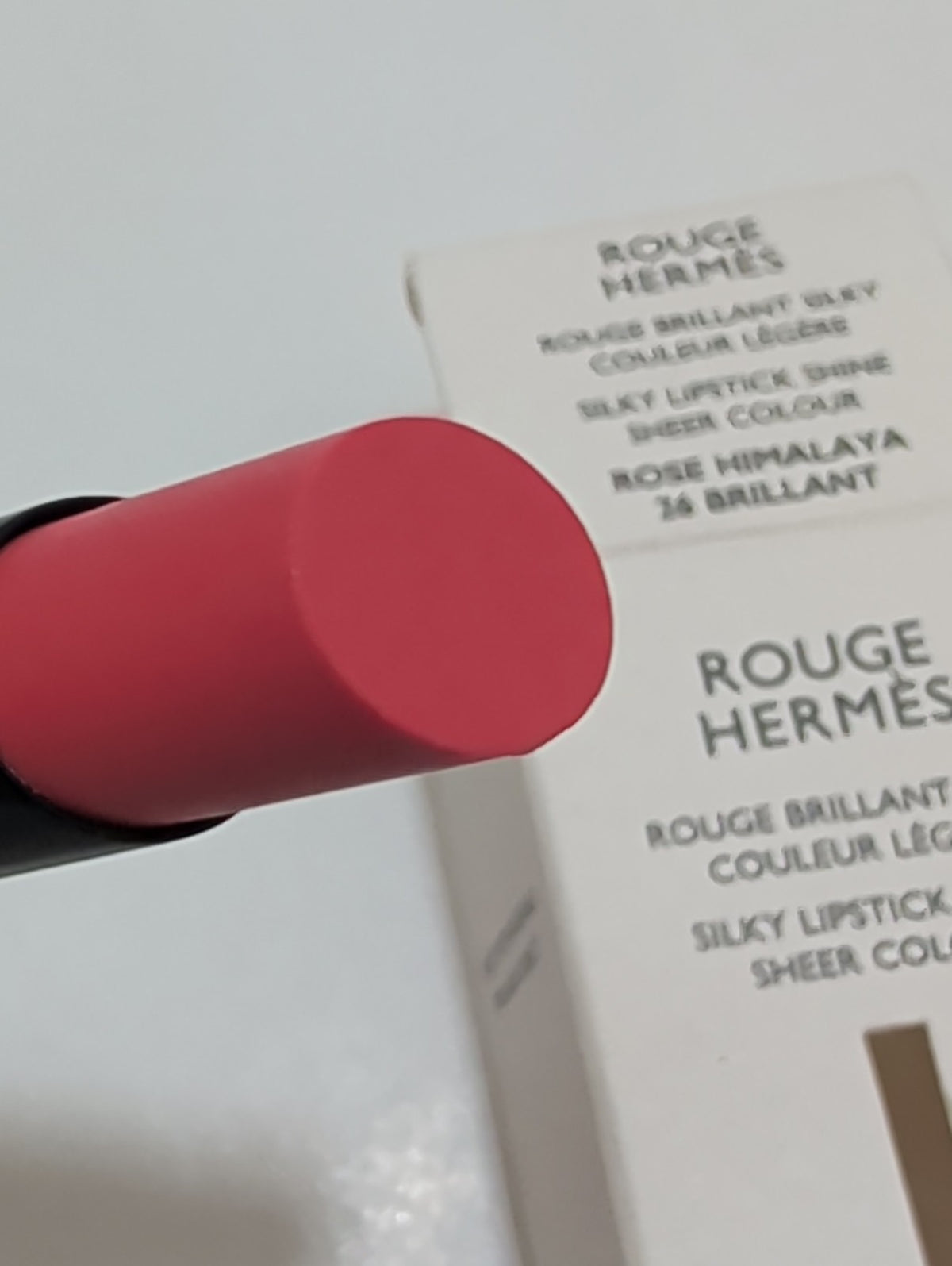 Hermès Rouge Brillant Silky Lipstick Shine Rose Himalaya #26 - New with Box