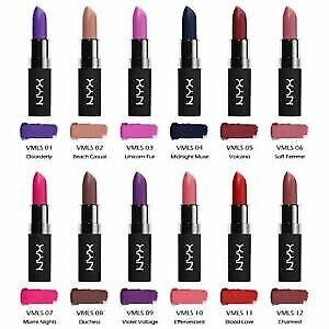 3 Pack Lipstick Set - Velvet Matte & Macron Shades for All Styles