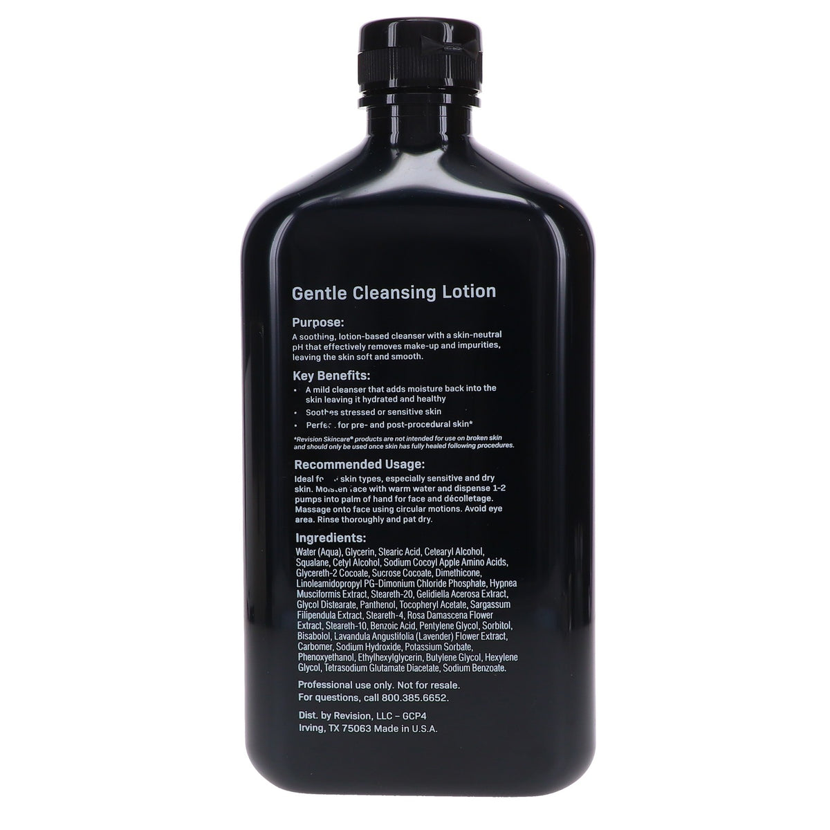 Gentle Cleansing Lotion for Sensitive Skin - 16 oz Facial Cleanser