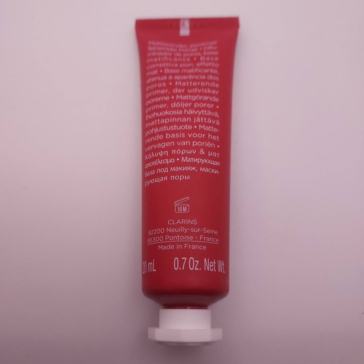 Clarins Poreless Pore-Blurring Mattifying Primer 0.7oz Sealed