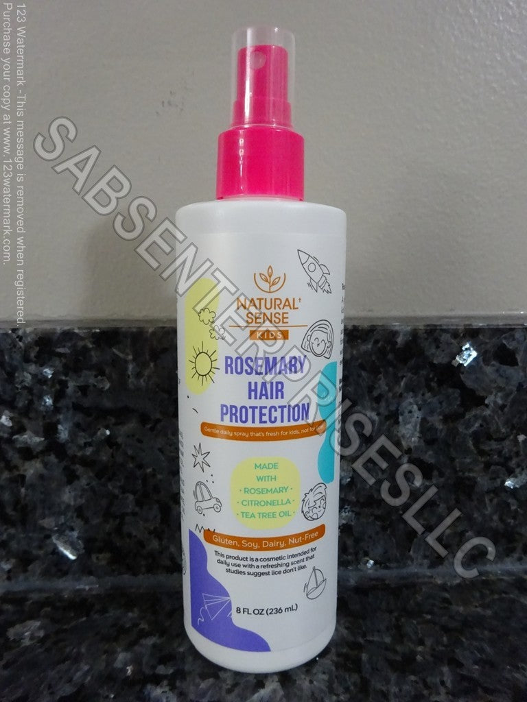 Kids Rosemary Hair Protection Oil - Natural Sense, 8 Fl oz Pack of 8