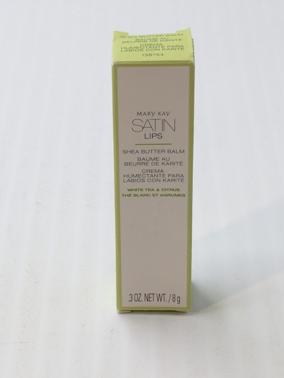 Mary Kay Satin Lips Shea Butter Lip Balm White Tea & Citrus