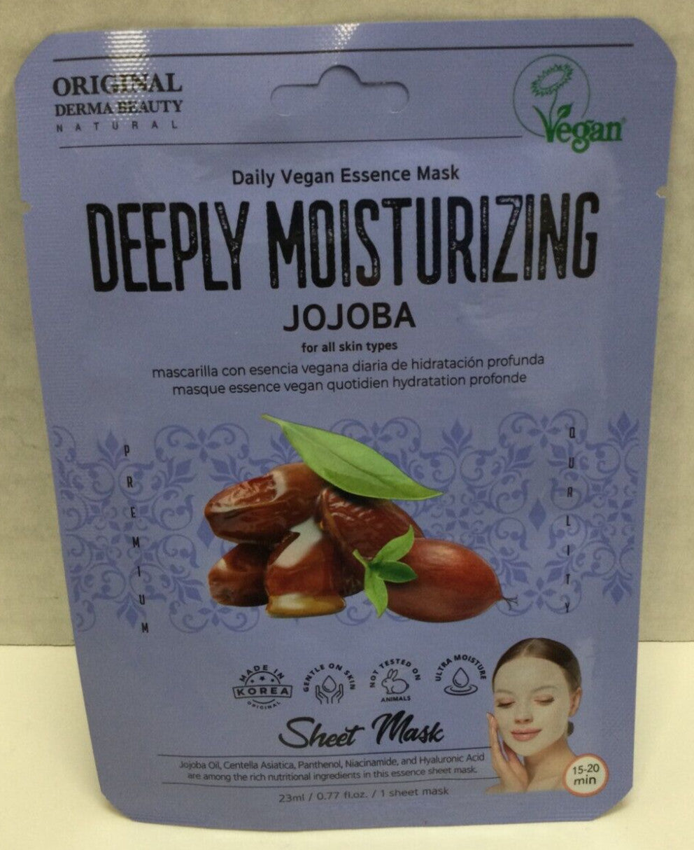 Collagen Face Masks 18ct - Vegan Moisturizing Sheet Masks