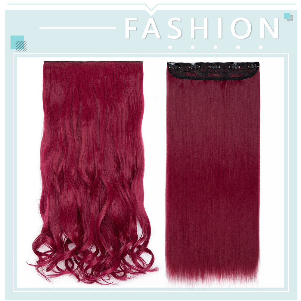 V-Shape & U-Part Clip-In Hair Extensions - Full Head Highlight, Multiple Lengths & Colors