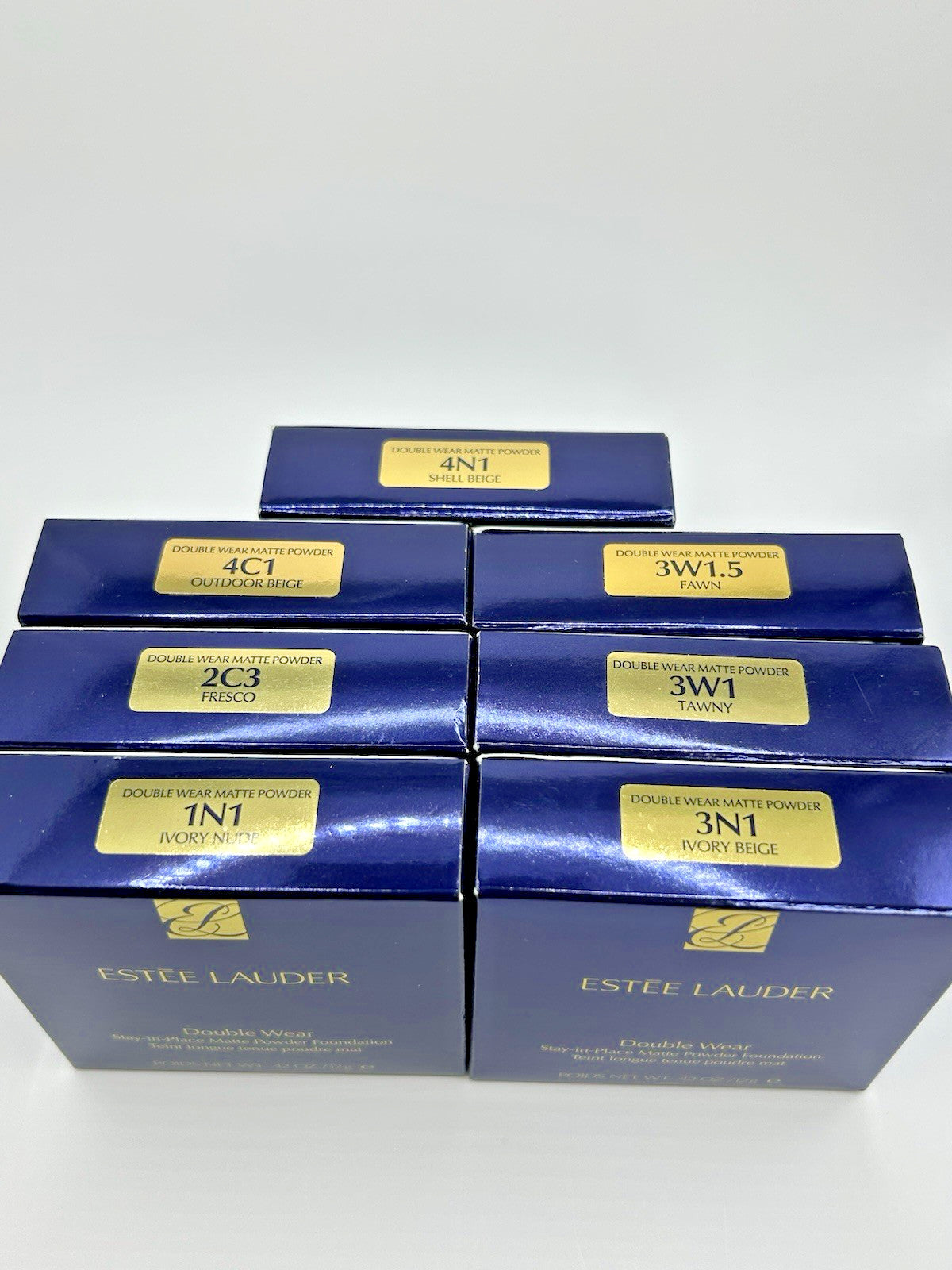 Estee Lauder Double Wear Matte Powder Foundation with Shade Selection