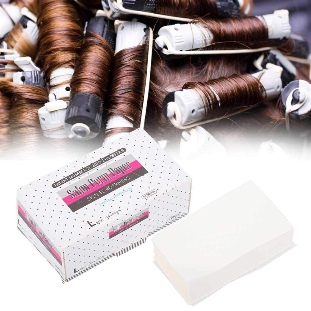 Disposable Perm Papers Heat Protect for DIY Hair Styling 1000 Sheets