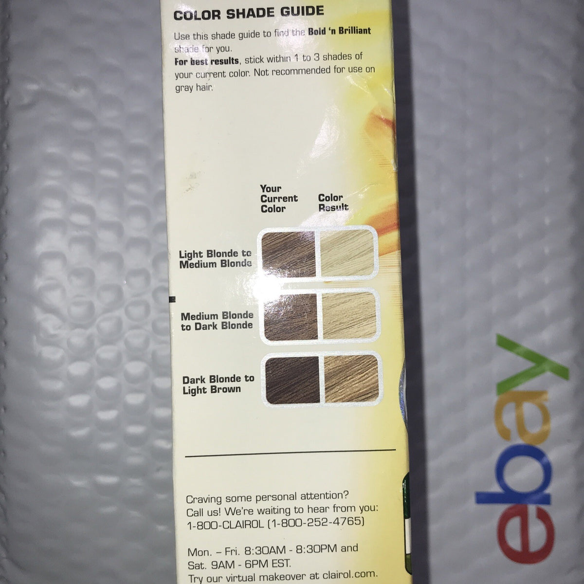 Clairol Herbal Essences Permanent Hair Color XL2 Nude Crystal