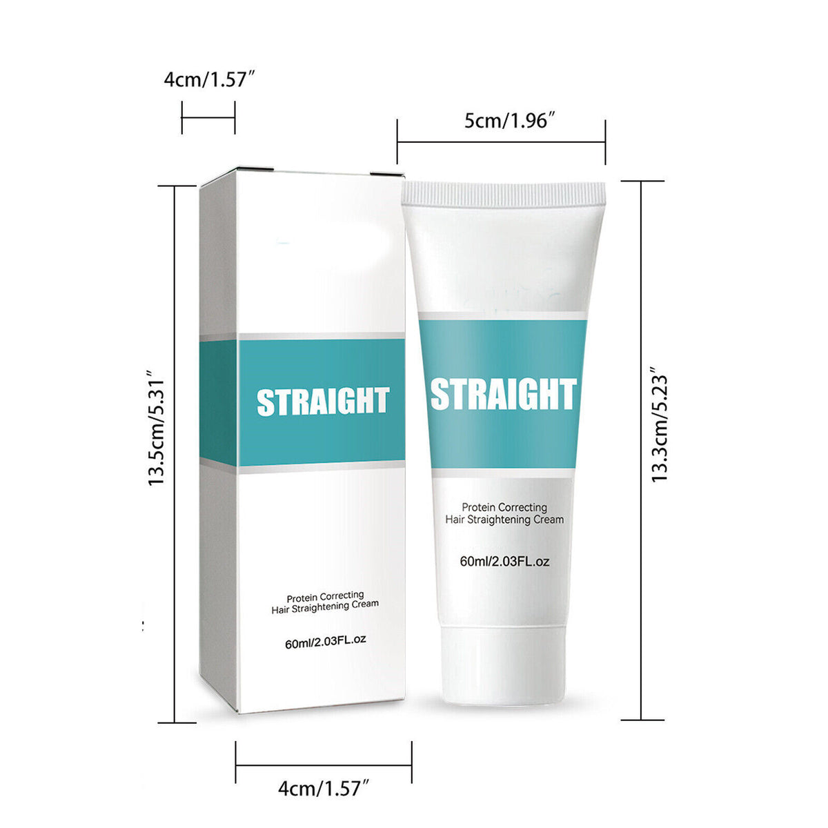 Protein Hair Straightening Cream - Silk & Gloss, 60ml - All Variants