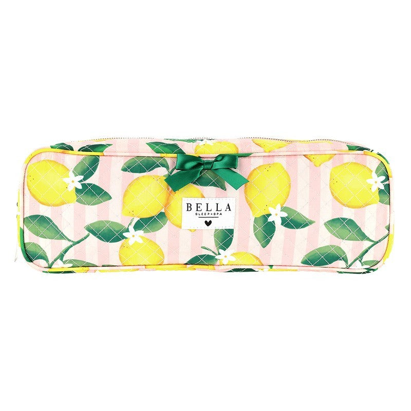 Waterproof Quilted Hair Tool Travel Bag - Organizer for Curling Iron & Straightener