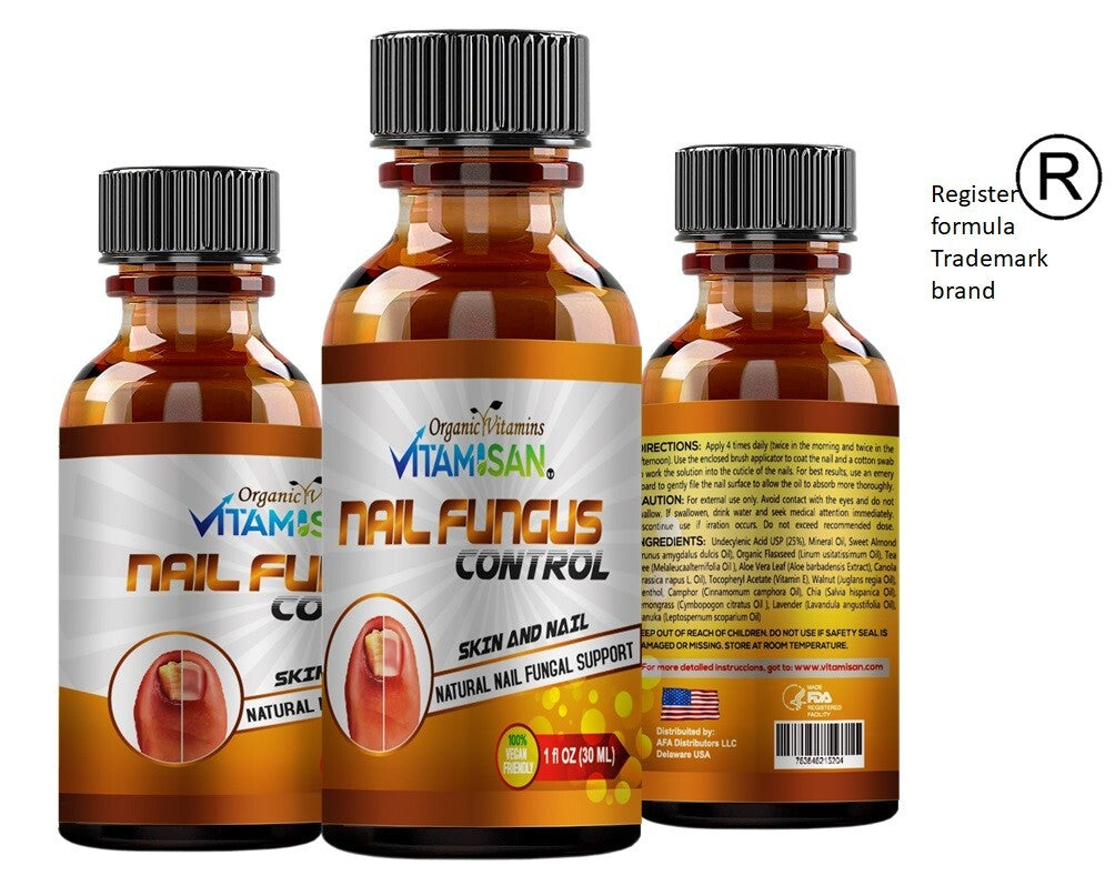 Anti-Fungal Nail Fungus Treatment Kit with Brush & Liquid - Supports Healthy Nails
