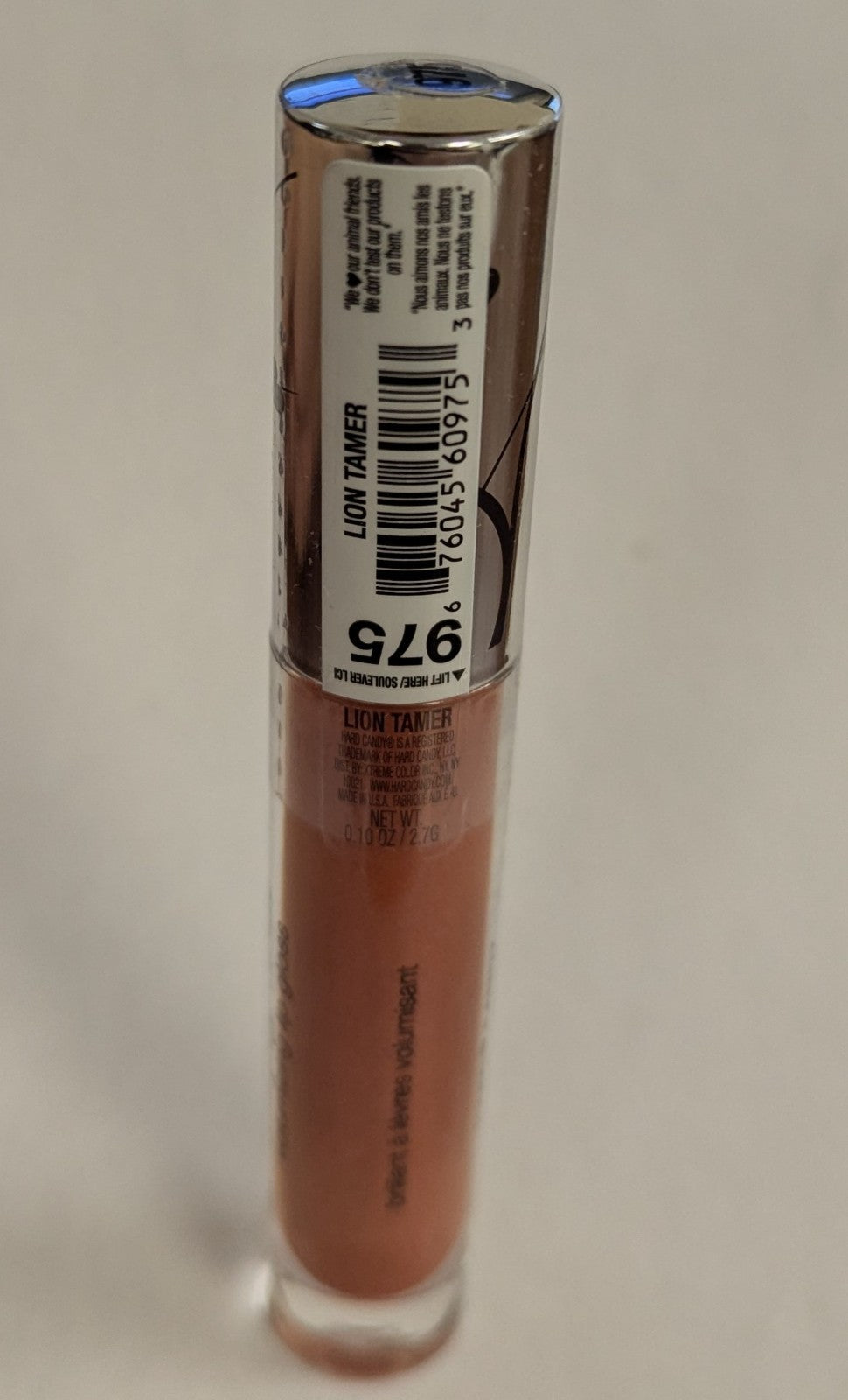 10-Pack Hard Candy Lip Plumping Serum Volumizing Lip Gloss - Shade 975 Lion Tamer