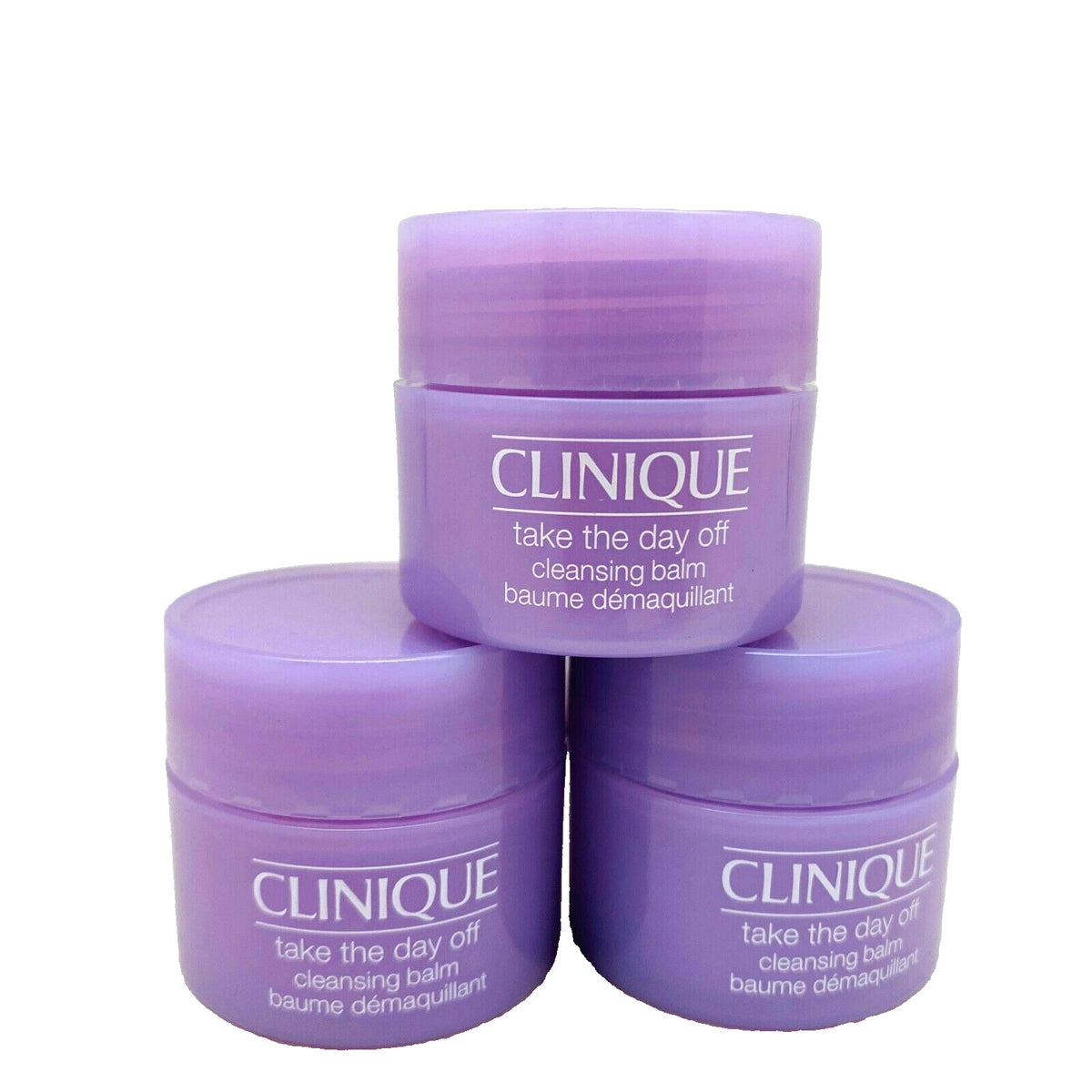 Clinique Take the Day Off Cleansing Balm Set - 3 x 15ml Makeup Remover