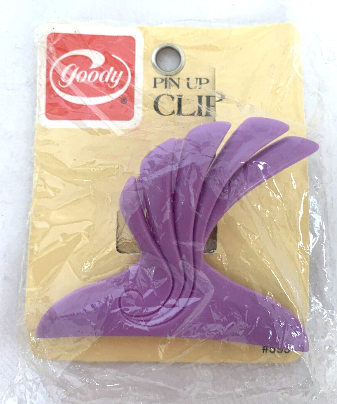 Vintage Retro 1986 GOODY Pin Up Clip Hair Butterfly Clamp Fashion