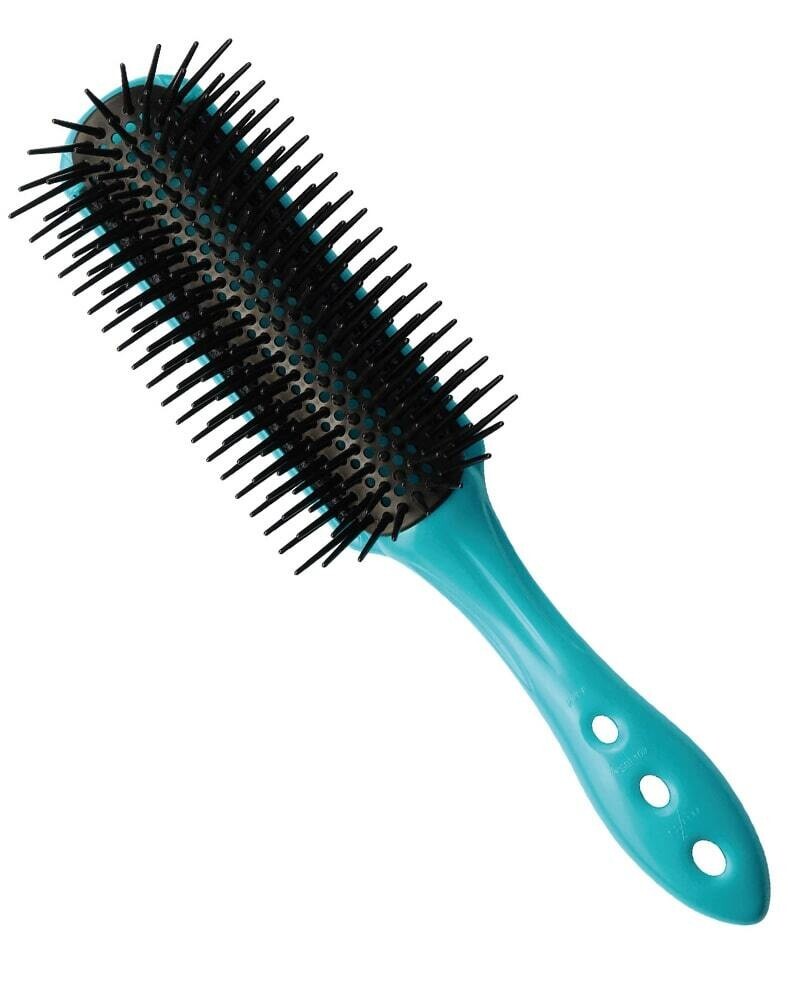 Hair Styling Brush - Air Flat Iron Straightener T09 Blue Hair Comb