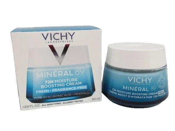 Vichy Mineral 89 72H Moisture Boosting Cream - 1.69oz (2 Pack)