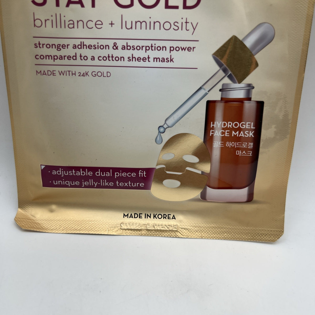 24K Gold Face Mask - The Crème Shop Stay Gold