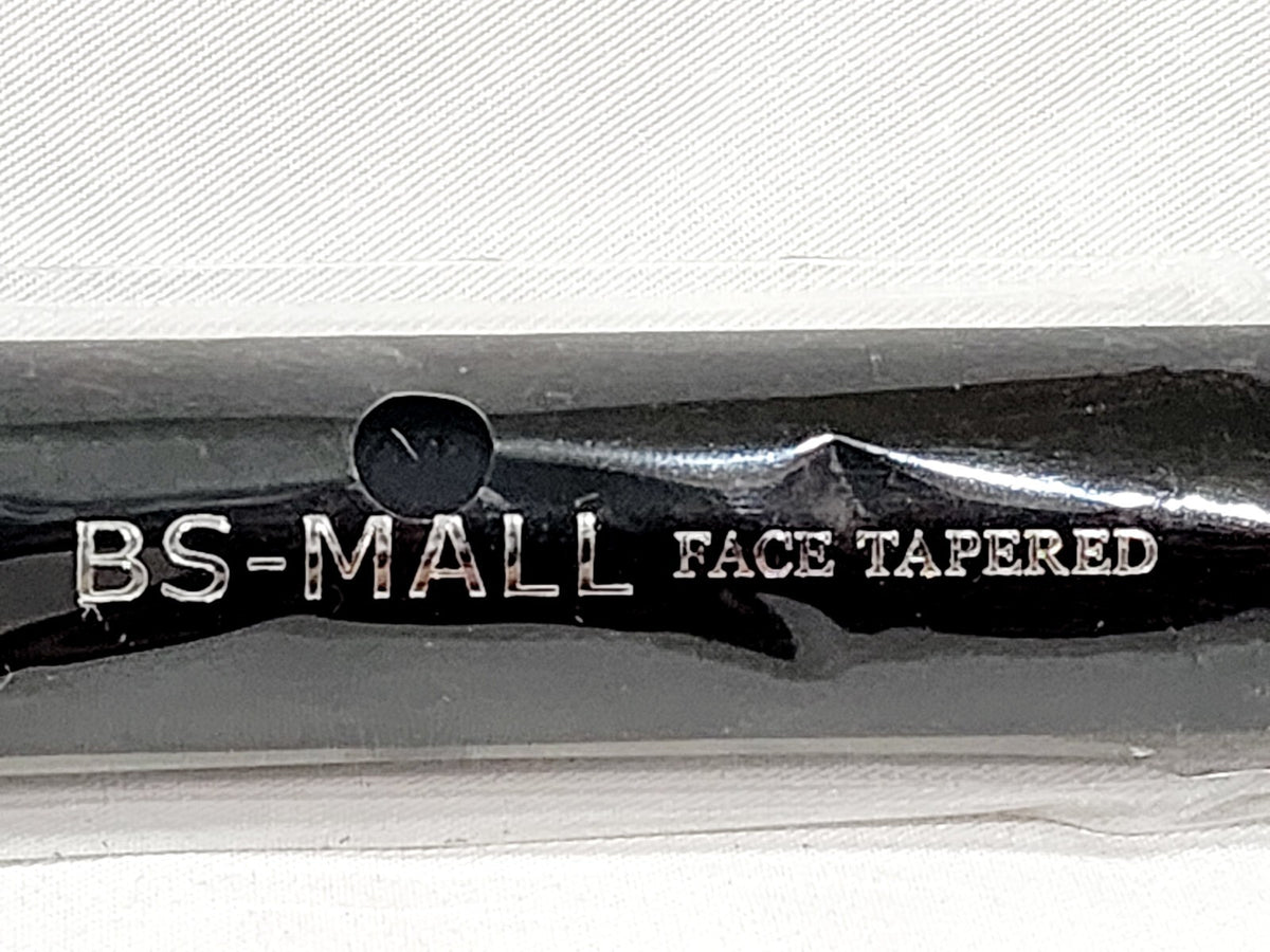 Face Tapered Brush - Black Chrome Oval Synthetic Full Size Makeup Brush