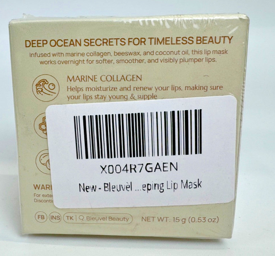 Coconut Overnight Lip Mask 10 Pack - Moisturizing & Repairing Lip Treatment