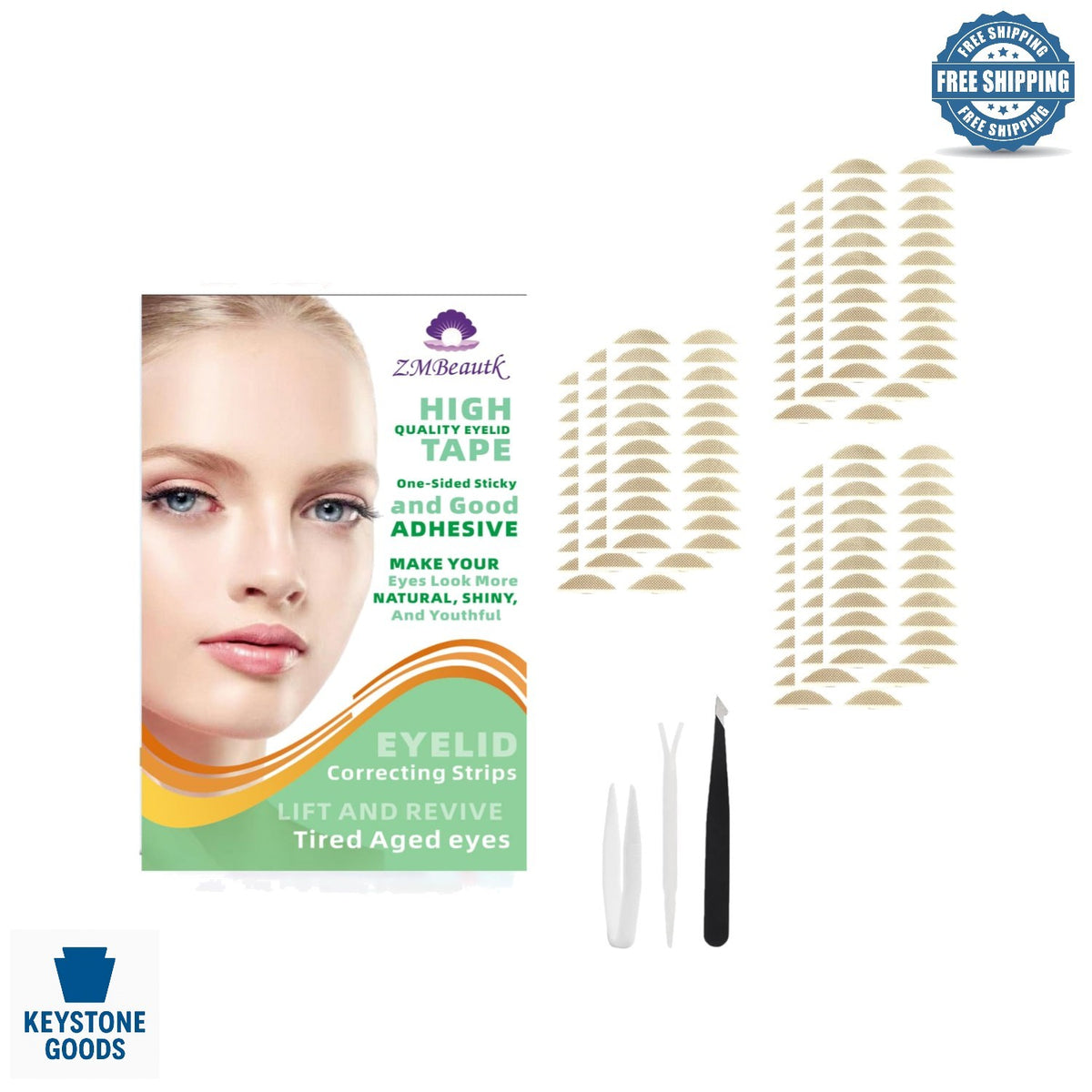 Invisible Eyelid Tape Stickers for Natural Double Eyelid Enhancement - 720PCS