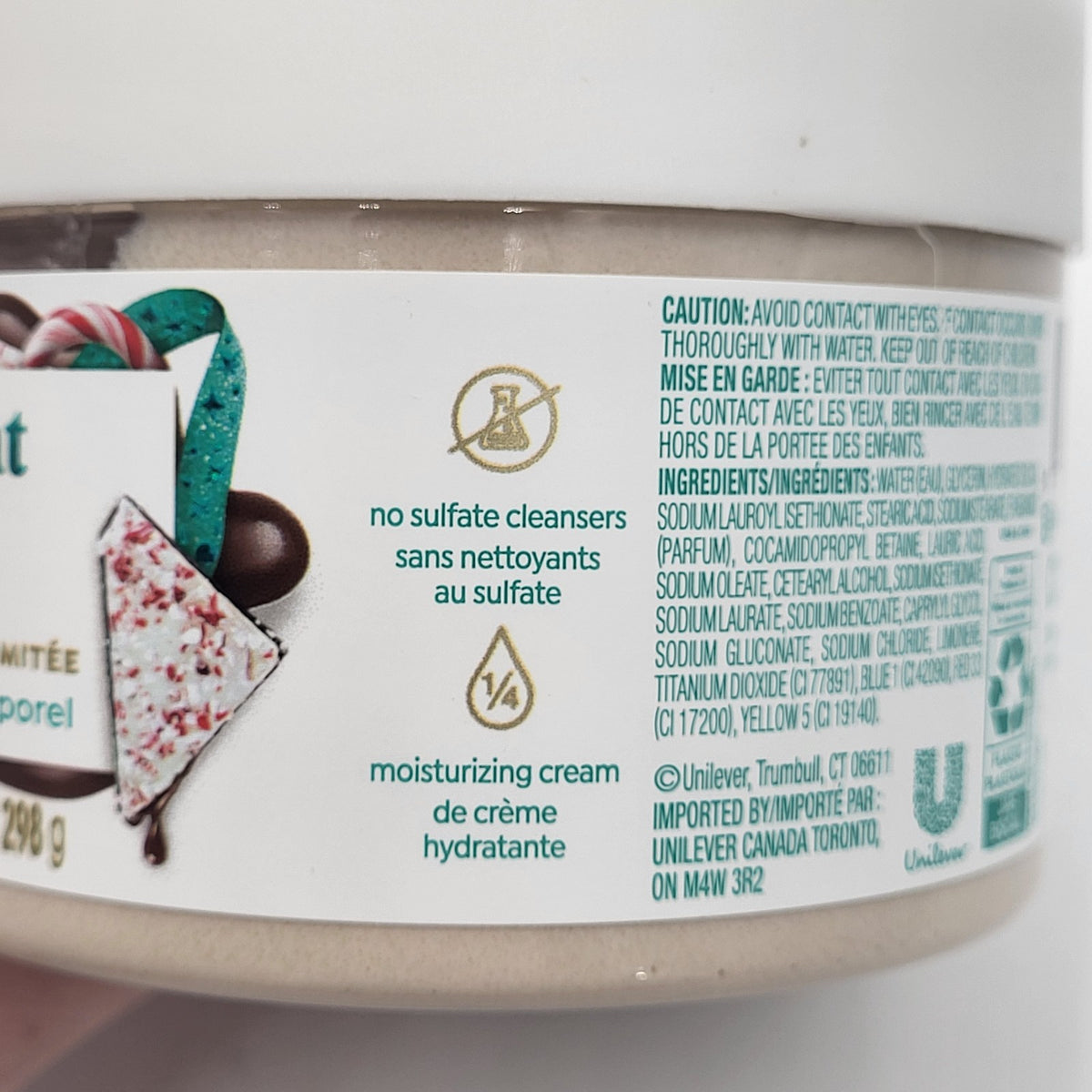 Lot of 3 Dove Peppermint Bark Body Scrub 10.5oz. Limited Edition