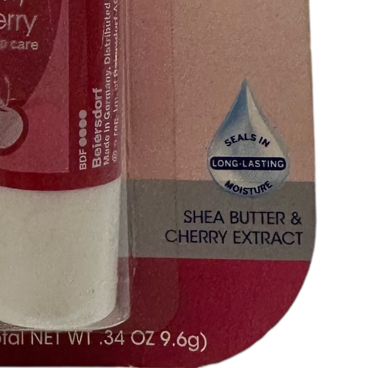 Lot of 6 Nivea Cherry Tinted Lip Care with Shea Extract - Discontinued