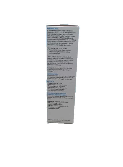 LA ROCHE POSAY TOLERIANE DOUBLE REPAIR MATTE MOISTURIZER UV SPF 30