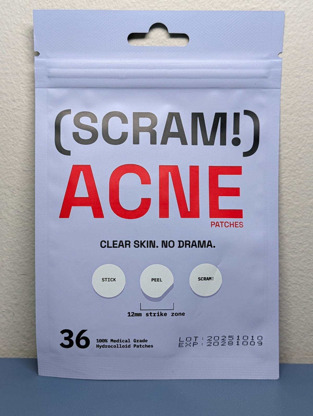Hydrocolloid Acne Patches - 288 Total 12mm Blemish Cover & Spot Treatment