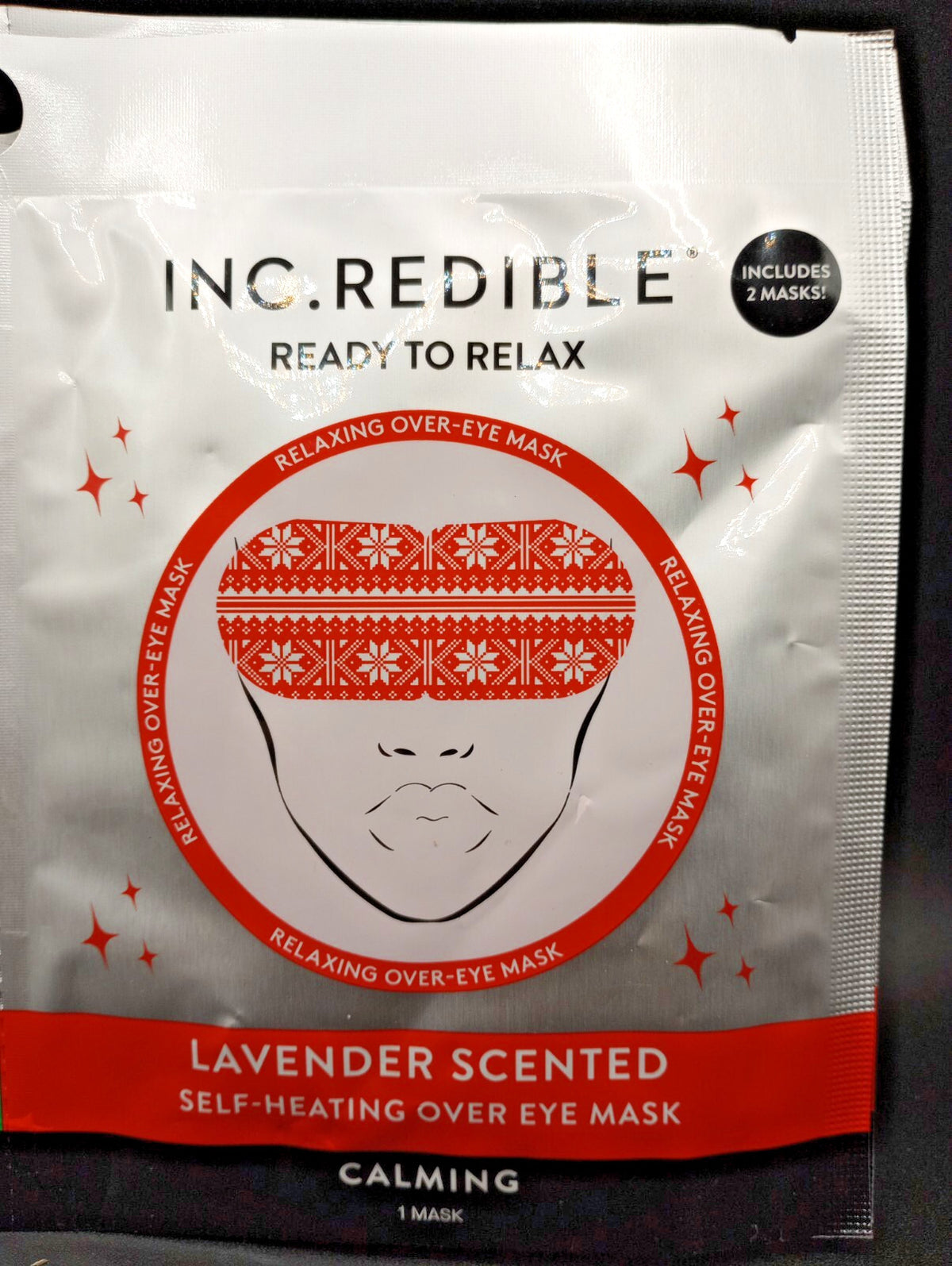 Vitamin E Beard & Eye Mask - Nourishing - 6 Pack