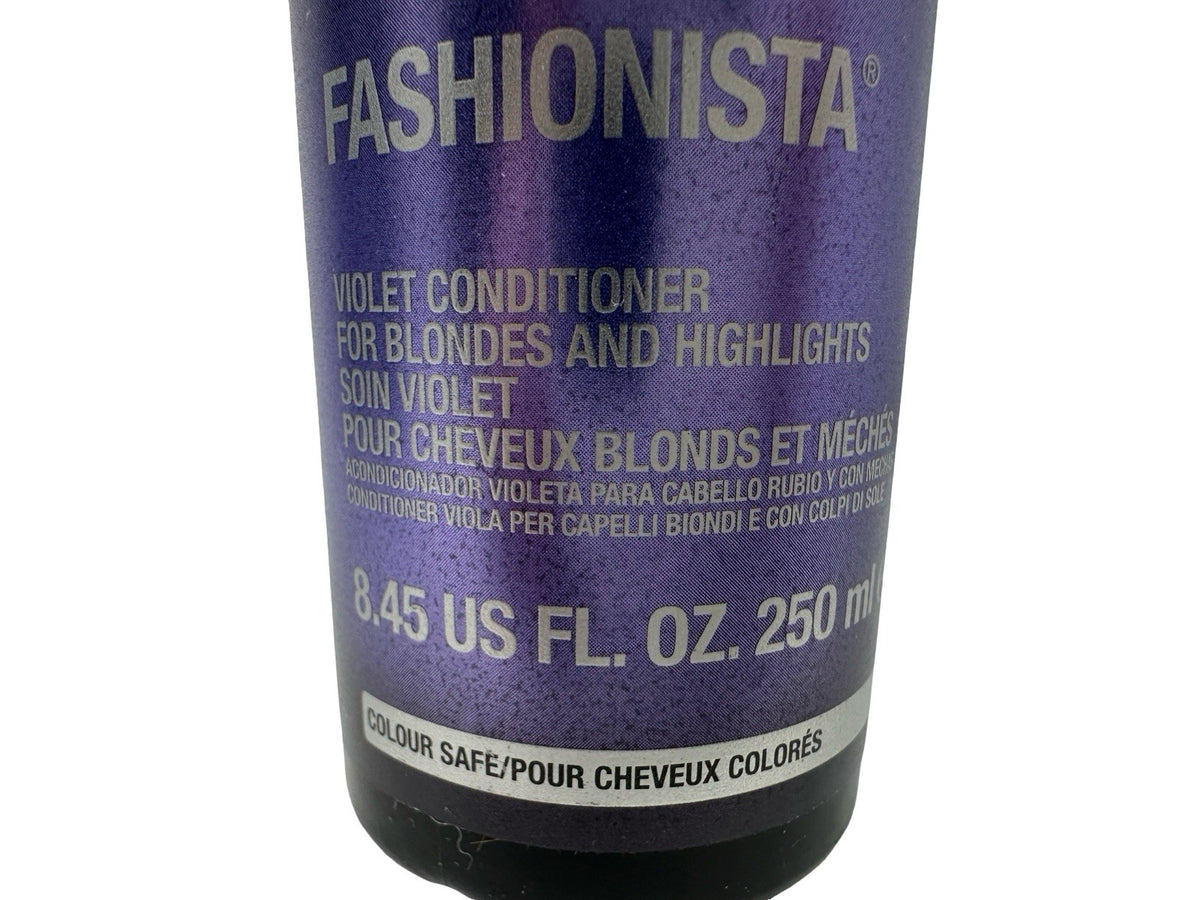 TIGI Catwalk Fashionista Violet Shampoo & Conditioner Set - Lot of 3