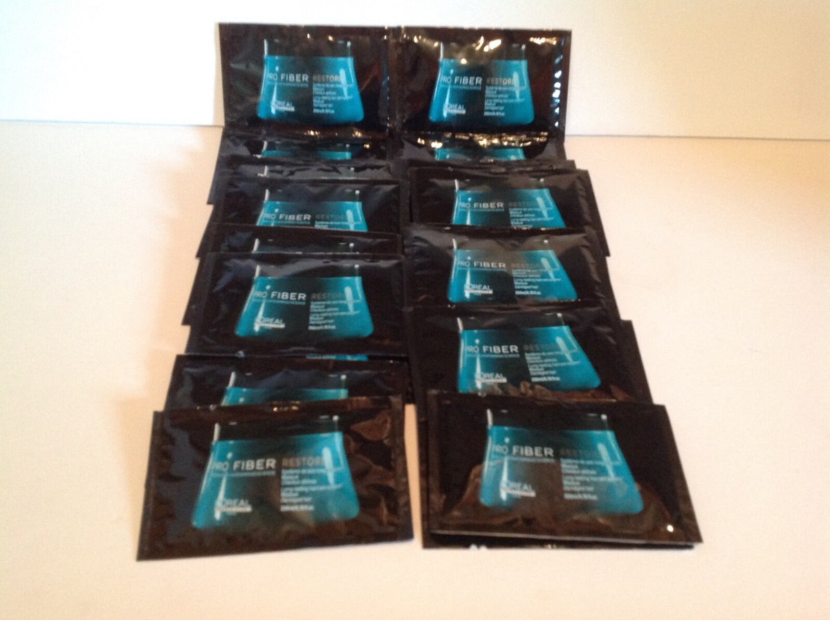 Hair Repair Mask Sample Pack - Restores Shine & Softness, 20 TSA-Friendly Singles