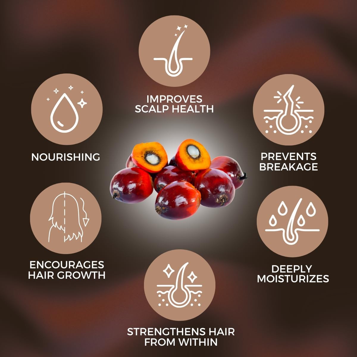 Batana Hair and Scalp Growth Oil - 2oz Nourishes & Strengthens Hair