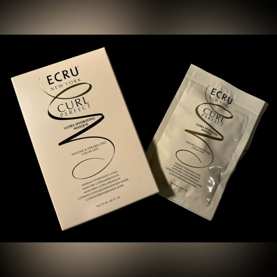 Hydrating Curl Perfect Hair Masques Set - 10 Pack for Damaged & Frizzy Hair