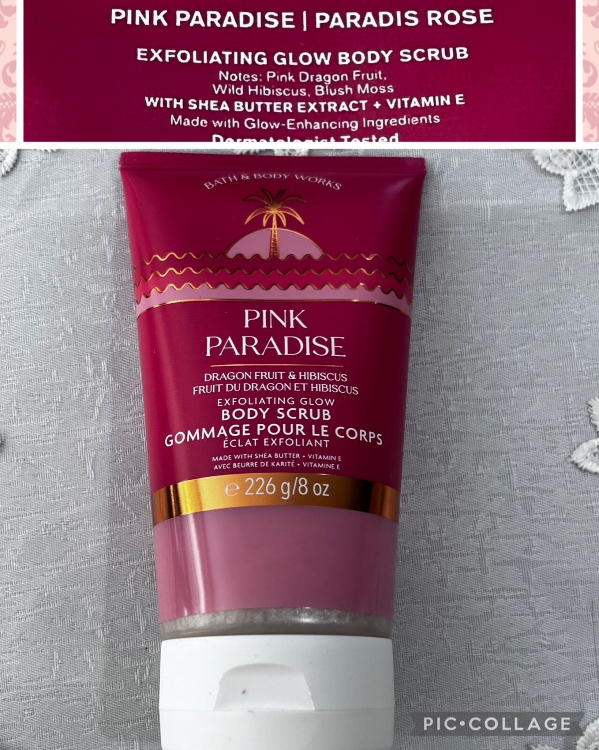 Bath & Body Works Creamy Scrub Exfoliating Glow Shea Vitamin E You