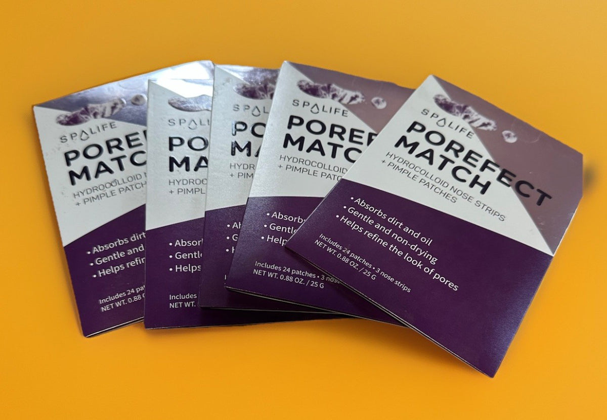 Pore Cleansing Nose Strips & Acne Patches Set - 5 Packs SpaLife