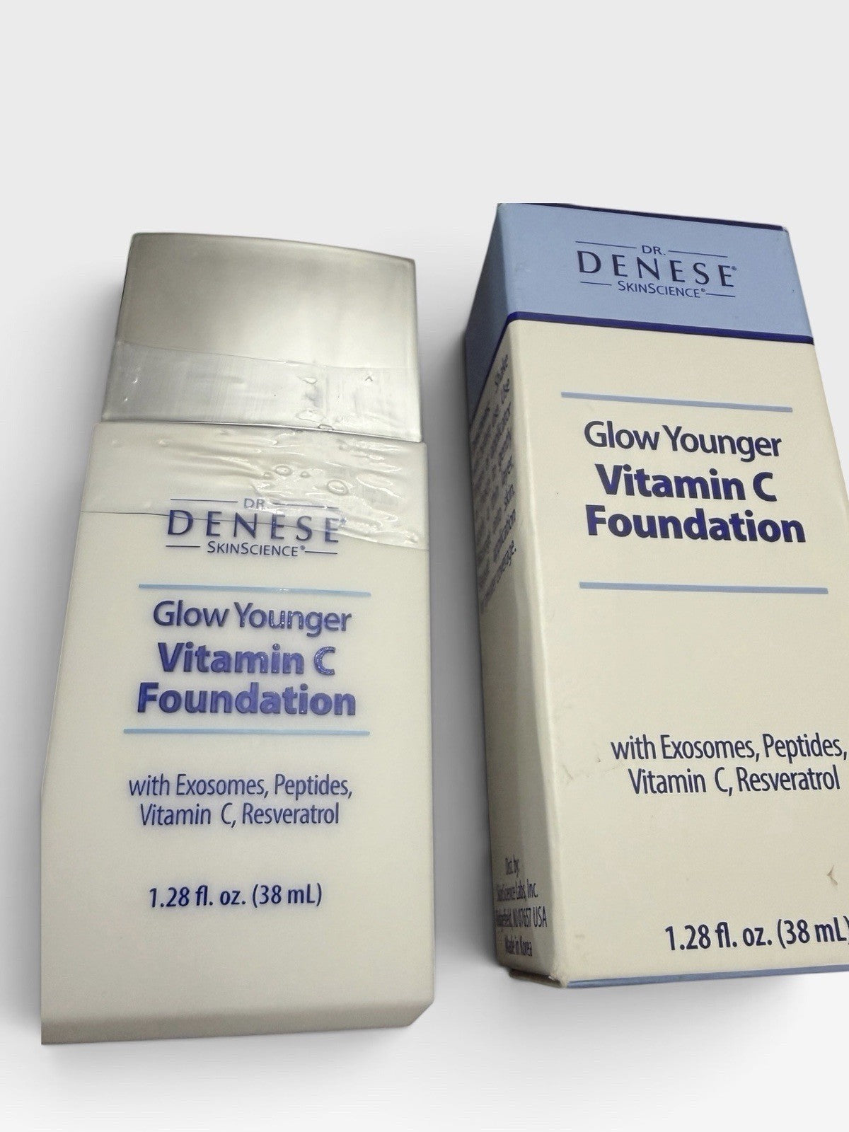 Vitamin C Foundation Light - Hydrating Skin Tone Makeup 1.28 fl oz
