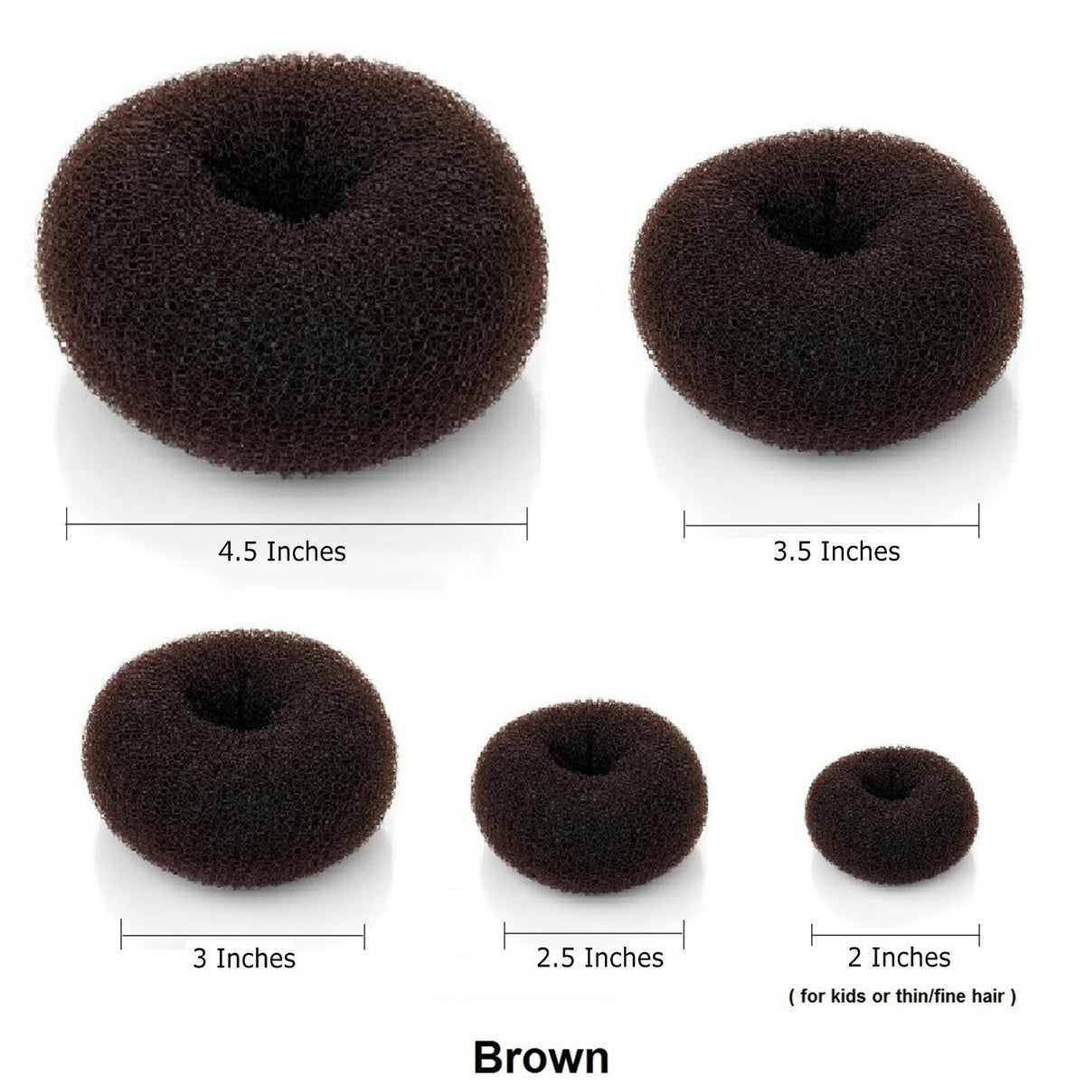 Hair Donut Bun Maker Ring Style French Mesh Chignon Ballet Dance Sock