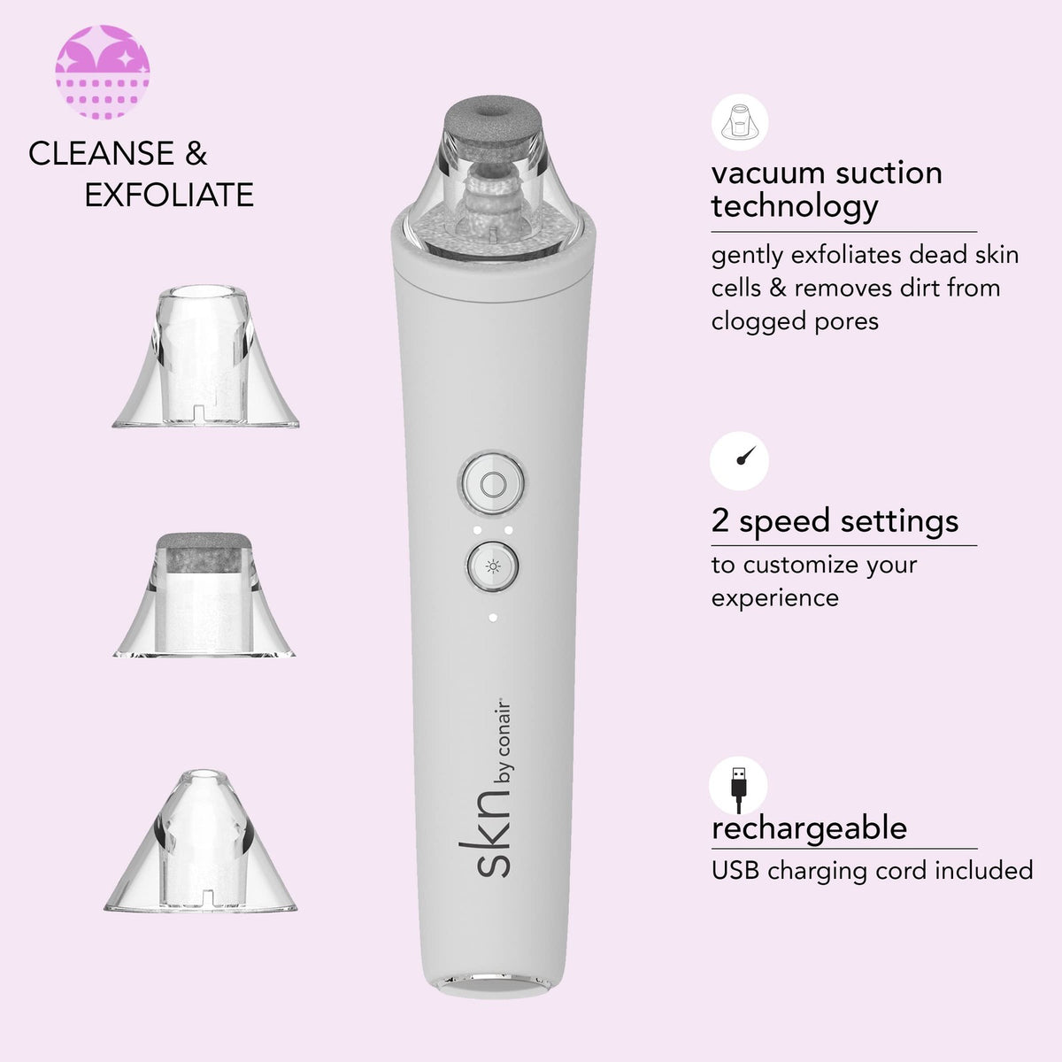 Pore Purifier: Advanced Microdermabrasion Tool Attachments MD03