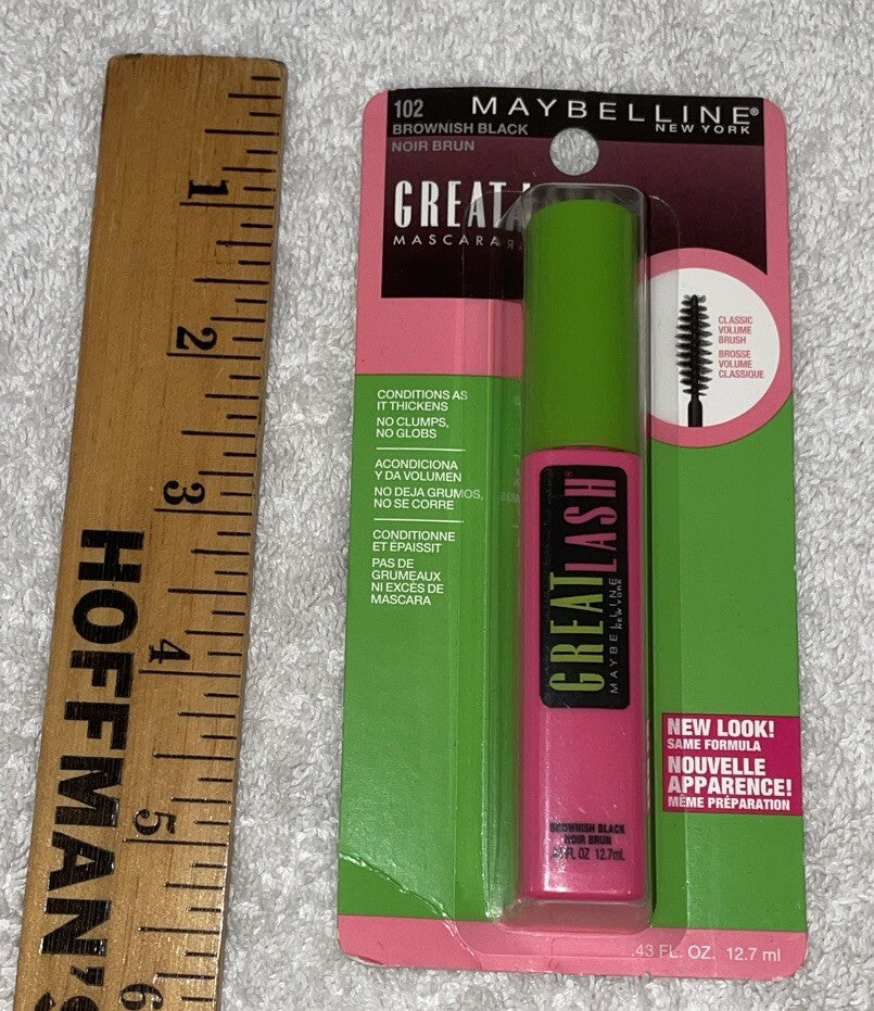 Maybelline Great Lash Washable Mascara - Brownish Black, 0.43 fl oz