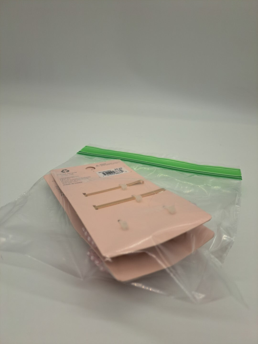 Hive And Co. Pink Beaded Barrette Pearl Bobby Pin Jewel 2 PACKS