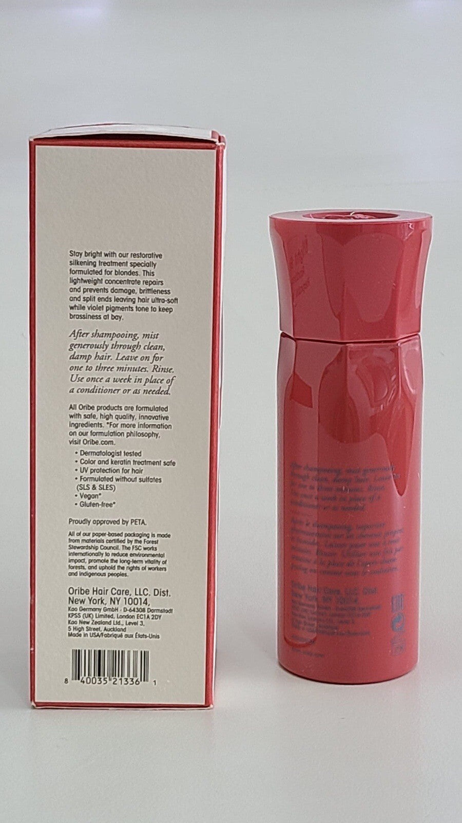 Oribe Bright Blonde Radiance & Repair Hair Treatment 4.2 fl oz