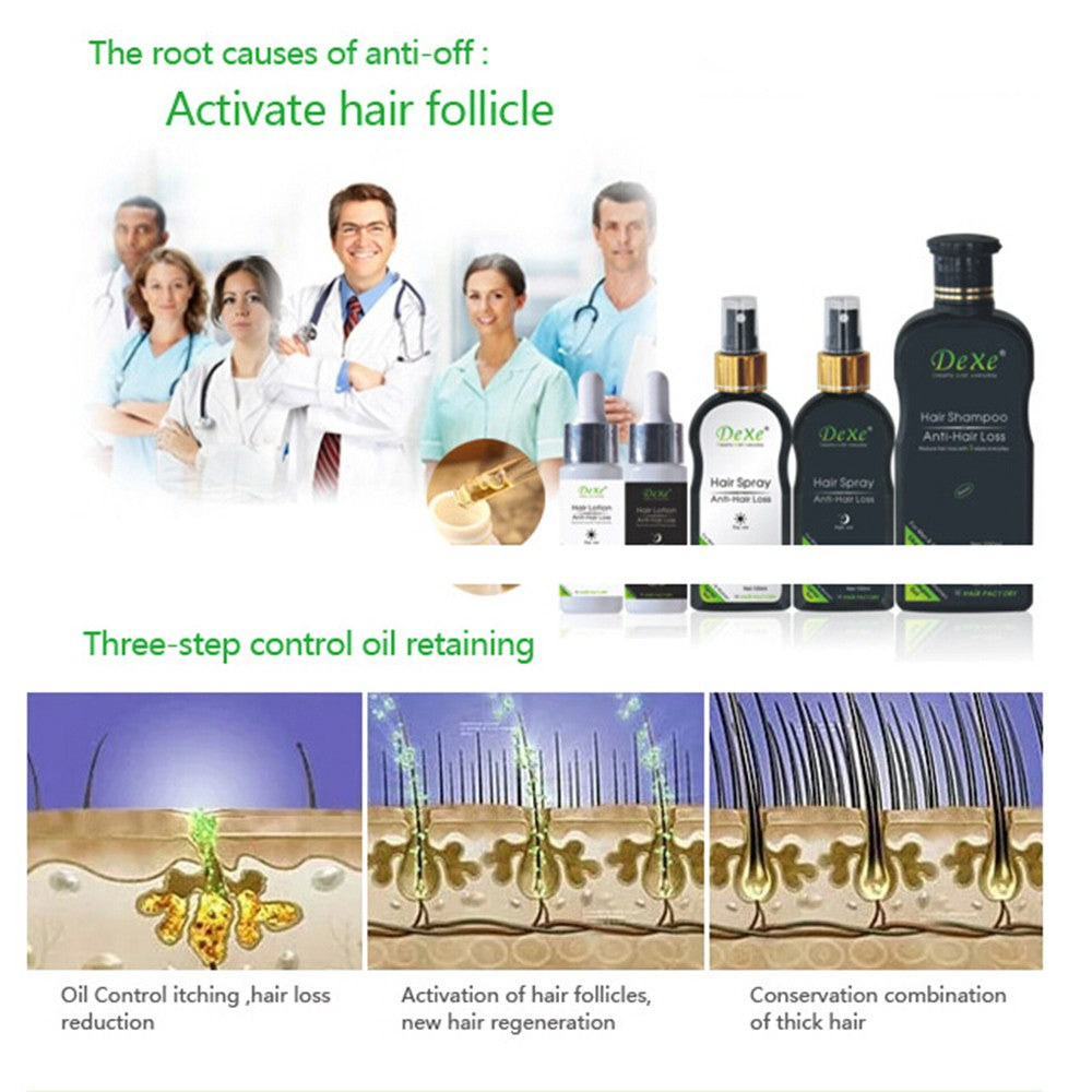 Anti-Hair Loss Shampoo 200ml - Herbal Formula for Men & Women