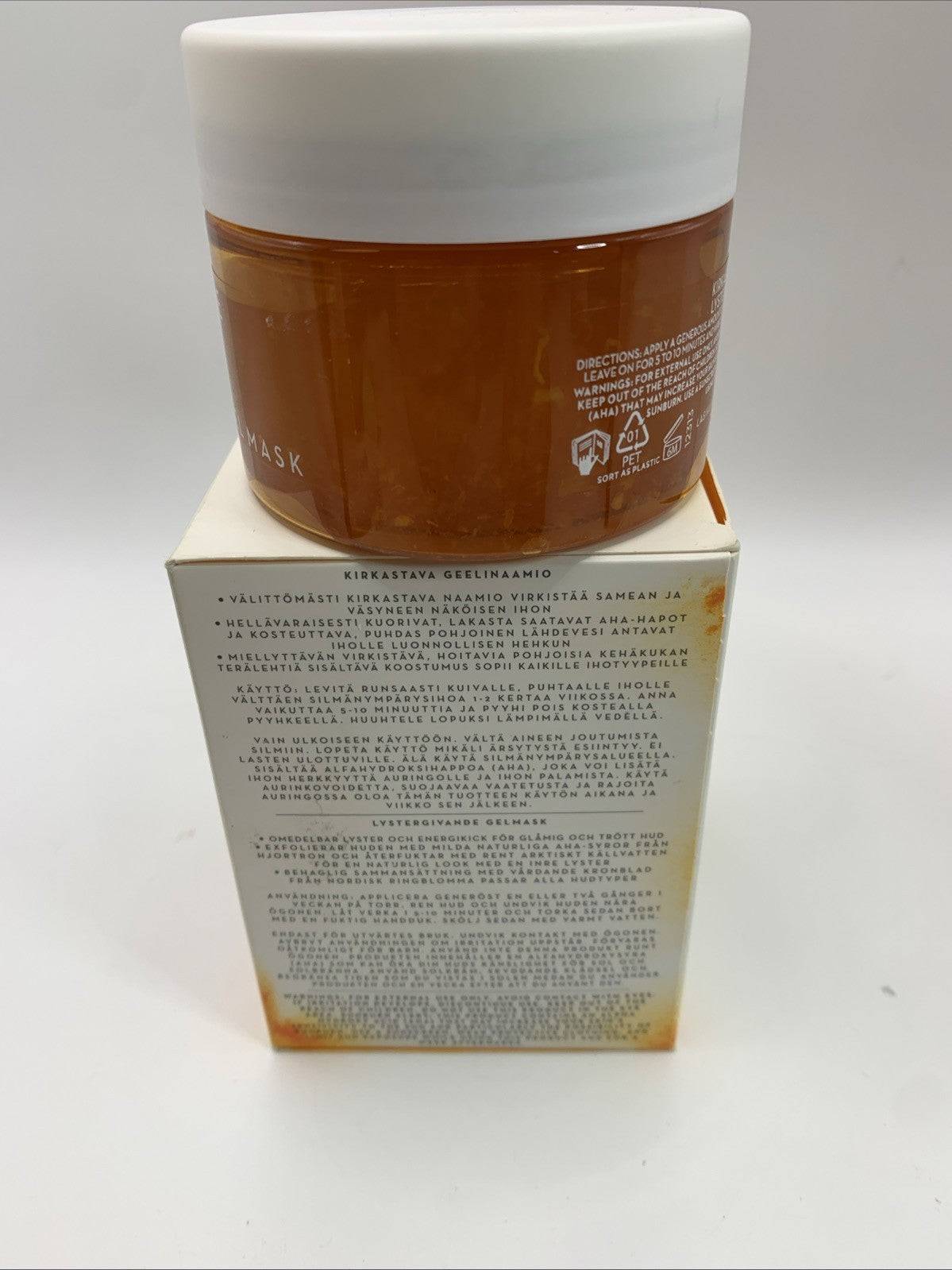Vitamin C Brightening Gel Face Mask - 5.1oz
