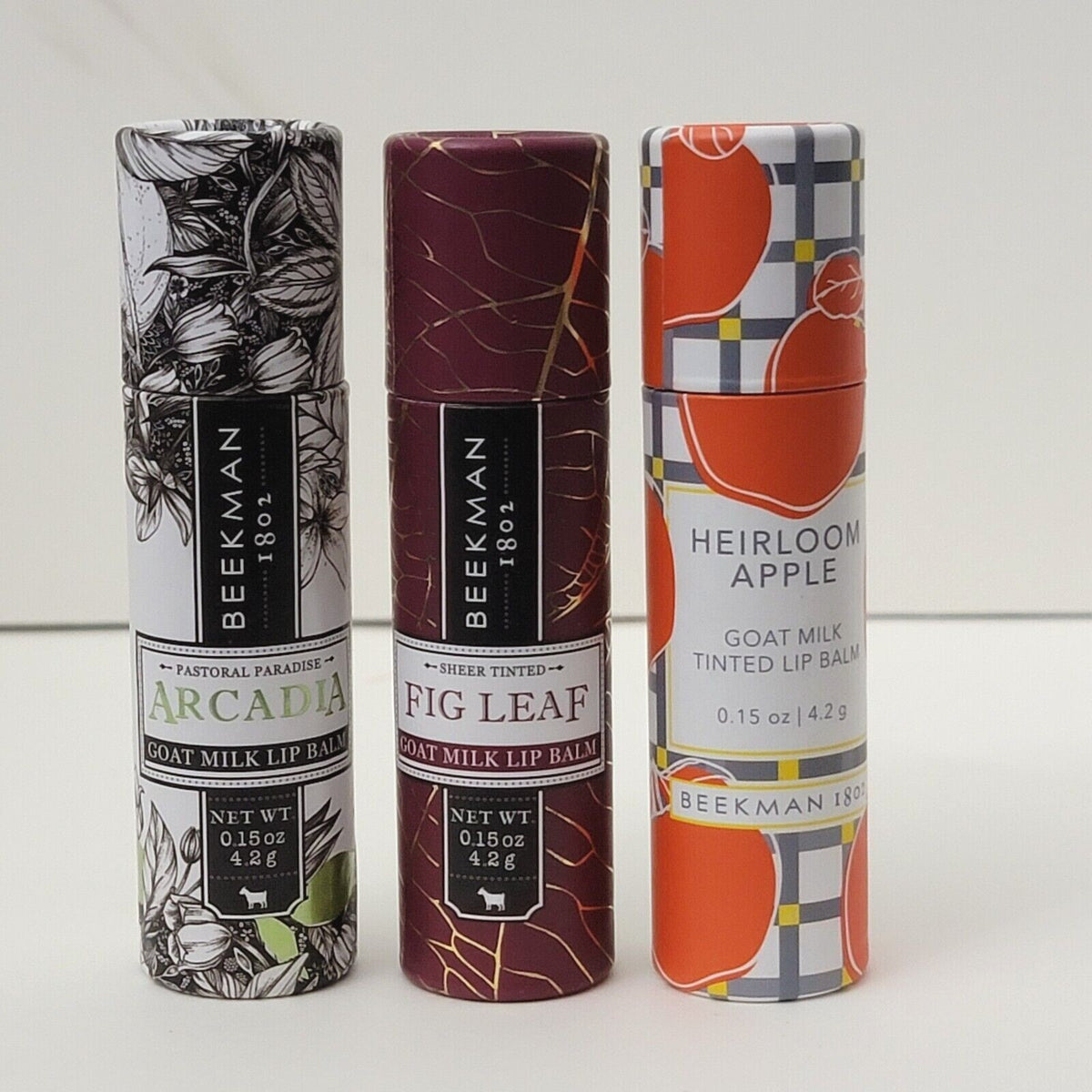 Assorted Lip Balm Set - Hydrating & Tinted Options, 3-Pack