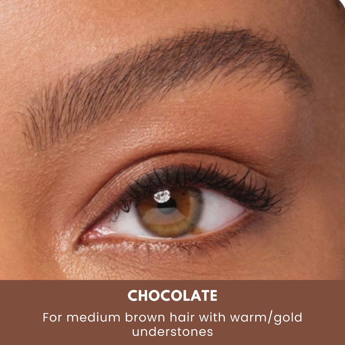 Makeup Brow Pencil - Fine Tip Eyebrow Pencil with Spoolie for Natural Brows